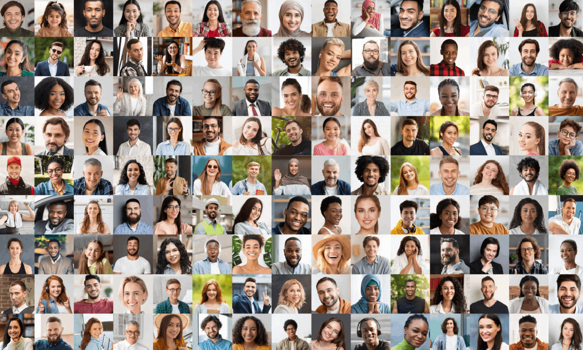 Understanding Funeral Traditions Across Cultures A collage of multicultural people.